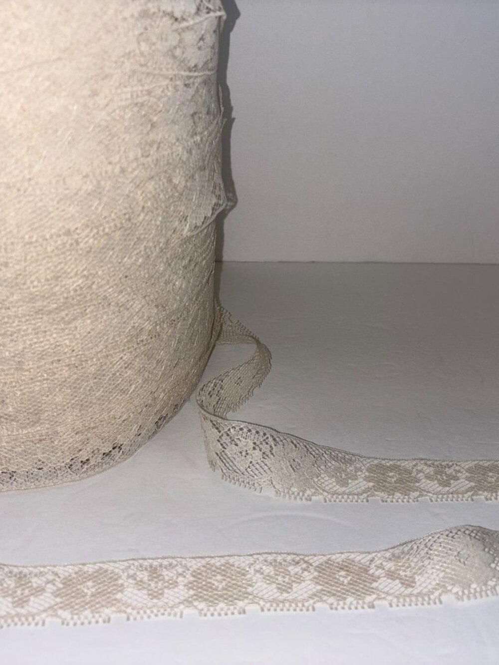 NEW Vintage Cream/Ivory Scallop Lace 1 1/4"Wide per 15 Yards More Available